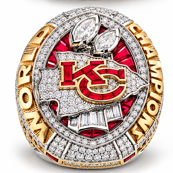 KINGDOM OF CHAMPIONS: The Kansas City Chiefs Legendary 4-Ring Super Bowl Collection