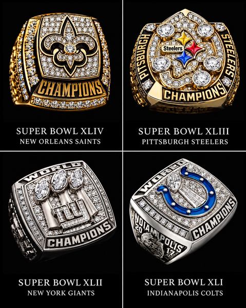 The Complete Super Bowl Replica Ring Collection — All 60 Championships in One Legendary Set