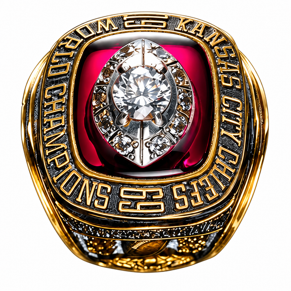 KINGDOM OF CHAMPIONS: The Kansas City Chiefs Legendary 4-Ring Super Bowl Collection