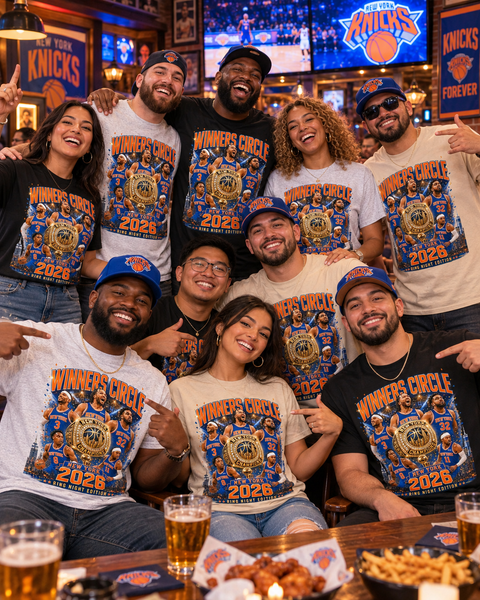 The Winners Circle: New York Knicks 2026 Championship Tee