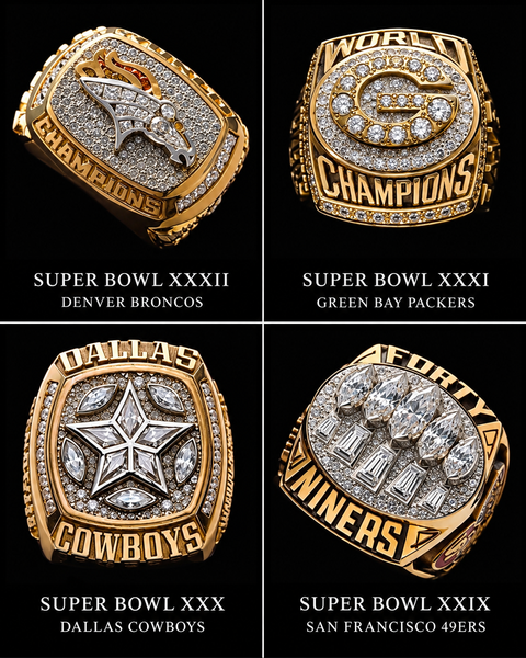 The Complete Super Bowl Replica Ring Collection — All 60 Championships in One Legendary Set