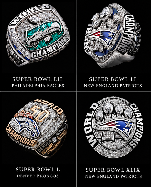 The Complete Super Bowl Replica Ring Collection — All 60 Championships in One Legendary Set
