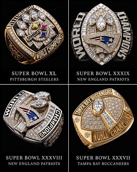 The Complete Super Bowl Replica Ring Collection — All 60 Championships in One Legendary Set