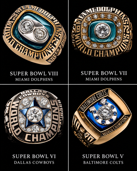 The Complete Super Bowl Replica Ring Collection — All 60 Championships in One Legendary Set