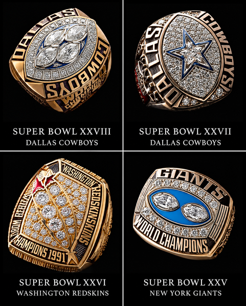 The Complete Super Bowl Replica Ring Collection — All 60 Championships in One Legendary Set