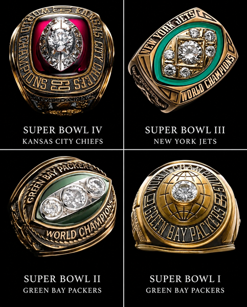 The Complete Super Bowl Replica Ring Collection — All 60 Championships in One Legendary Set