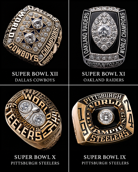 The Complete Super Bowl Replica Ring Collection — All 60 Championships in One Legendary Set
