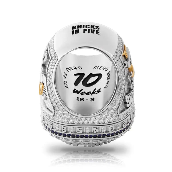 The Third Crown's a Charm: 2026 New York Knicks Championship Ring