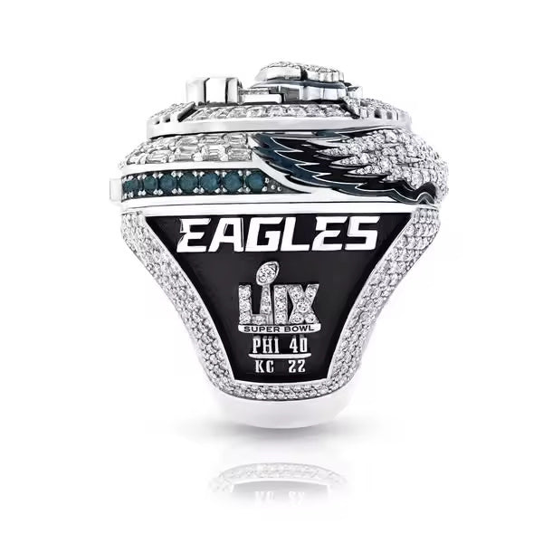 THEY'RE BACK - 2025 Philadelphia Eagles Championship Ring