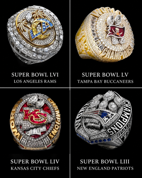 The Complete Super Bowl Replica Ring Collection — All 60 Championships in One Legendary Set