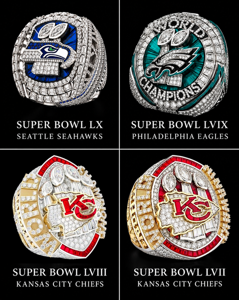 The Complete Super Bowl Replica Ring Collection — All 60 Championships in One Legendary Set
