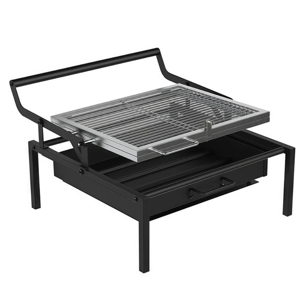 The Pitmaster 360™ Rotating Charcoal Grill