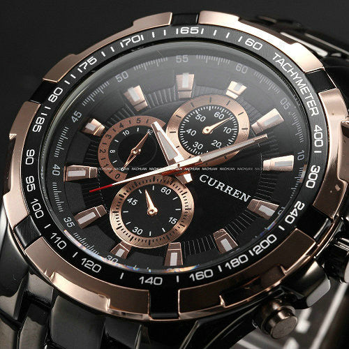 Curren Executive Stainless Steel Quartz Watch