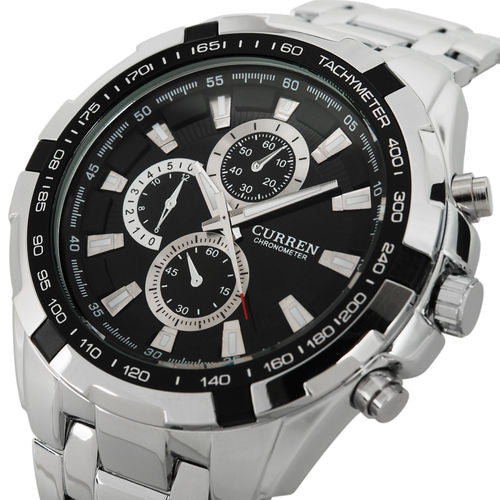 Curren Executive Stainless Steel Quartz Watch