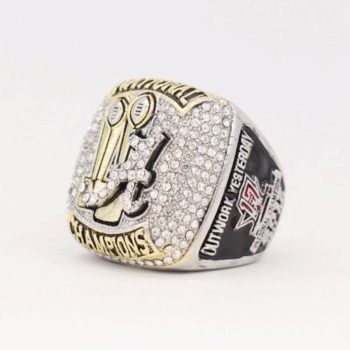 The 2018 Alabama Crimson Tide Championship Ring