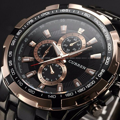 Curren Executive Stainless Steel Quartz Watch