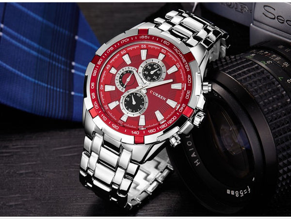 Curren Executive Stainless Steel Quartz Watch