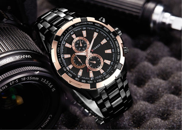 Curren Executive Stainless Steel Quartz Watch