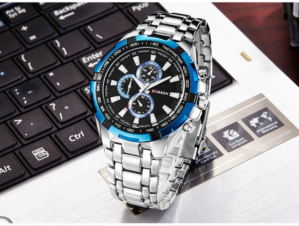 Curren Executive Stainless Steel Quartz Watch