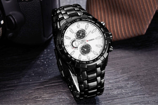 Curren Executive Stainless Steel Quartz Watch