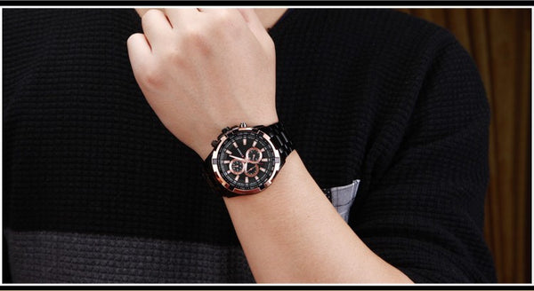 Curren Executive Stainless Steel Quartz Watch