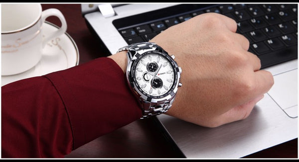 Curren Executive Stainless Steel Quartz Watch