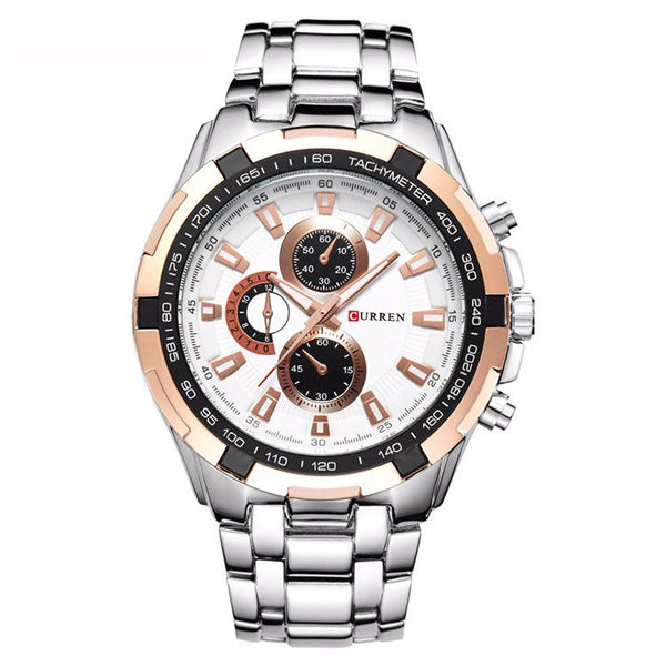Curren Executive Stainless Steel Quartz Watch