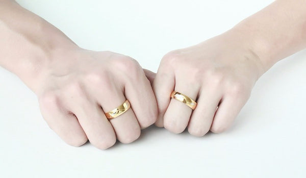 The Luxurious 18K Wedding Ring Collection