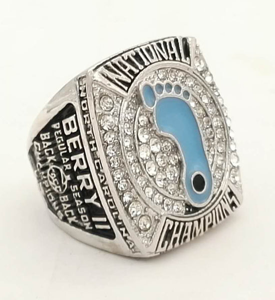 The 2017 North Carolina Tar Heels NCAA Championship Ring